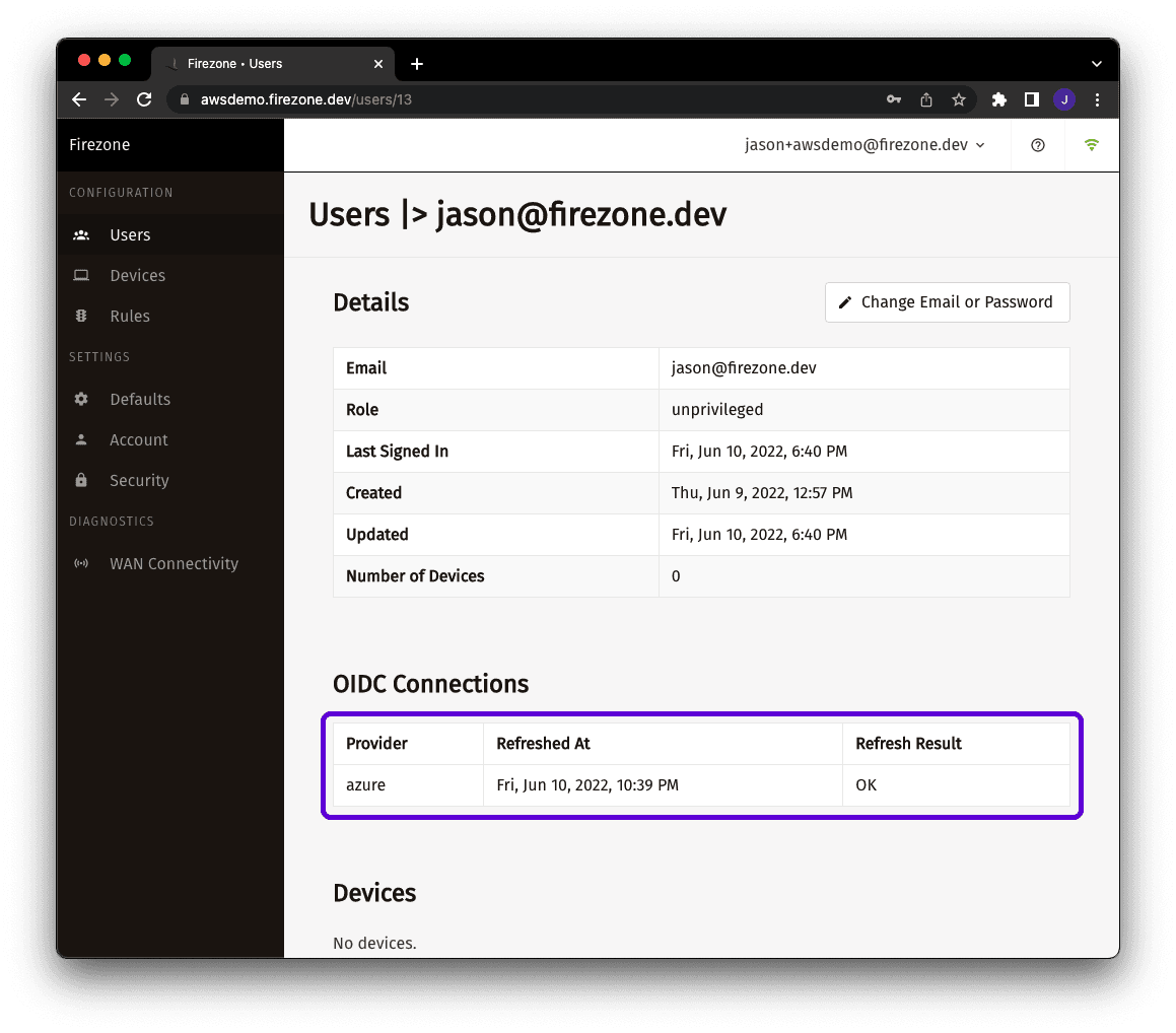 oidc connections